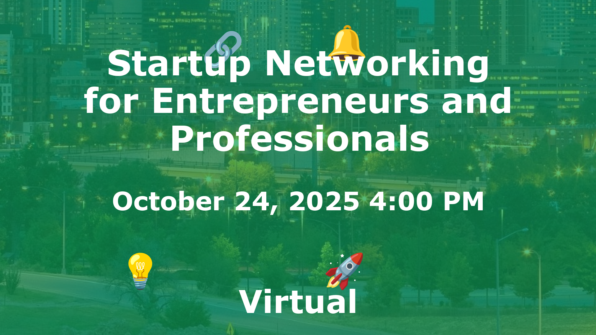 Startup Networking for Entrepreneurs and Professionals event image